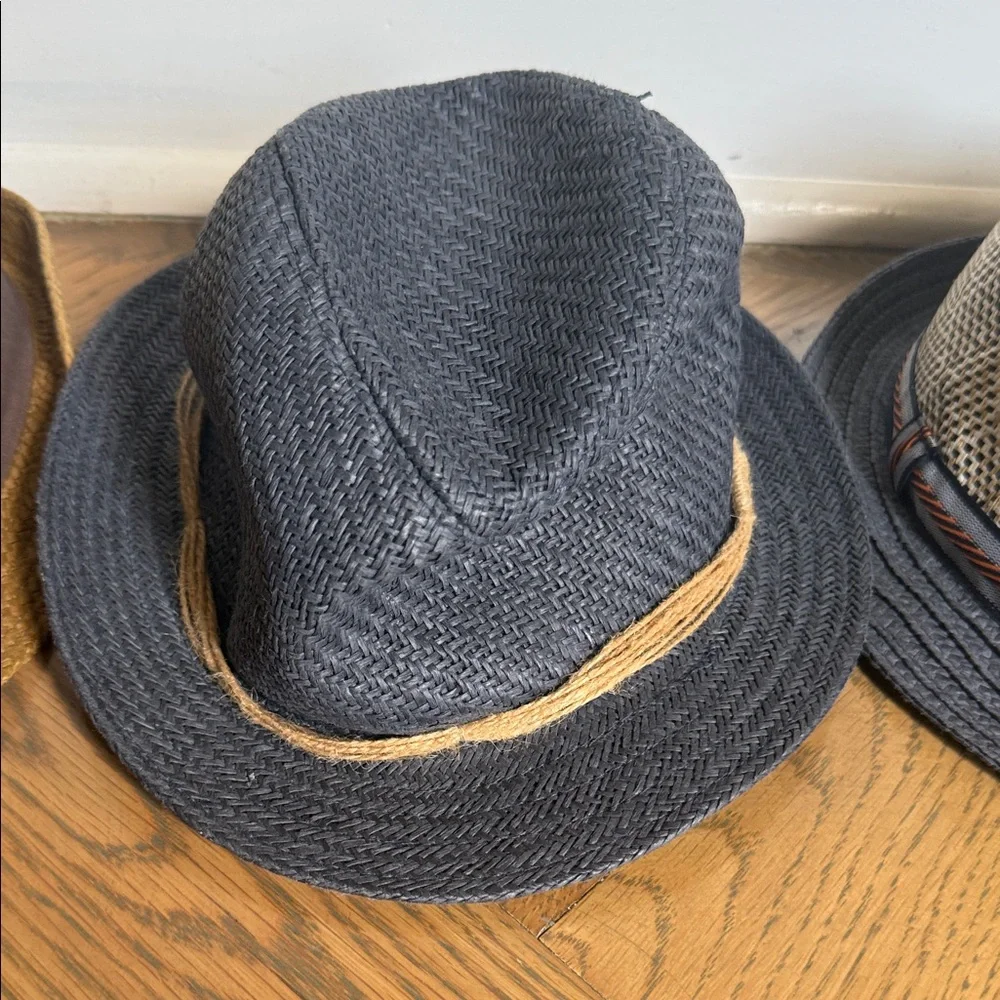 Appaman, GAP, 4 Kids Fedora Hat Set - Tan, Blue, Gray, and Cream